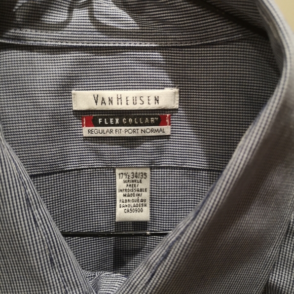 Men's dress shirt size 17.5 34/35 - Picture 2 of 2